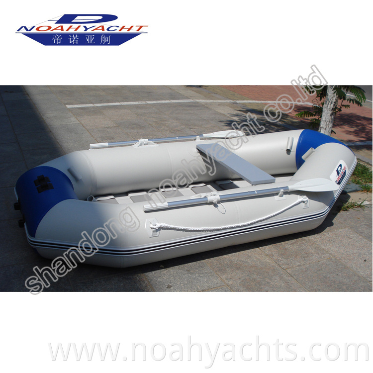 Black Inflatable Boat 